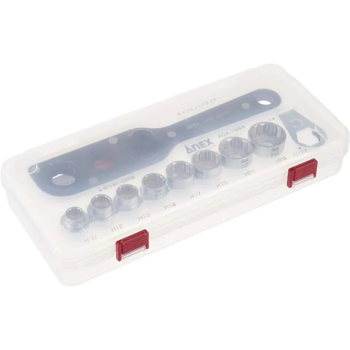 Anex Adaptateur D'Offset 19mm Ensemble Multi Avec Étui AOA-19S2 – JAPAN
