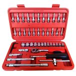 Jetech - 1/4 " DR  Socket Set Metric  46pcs  - SK1/4-46 SP