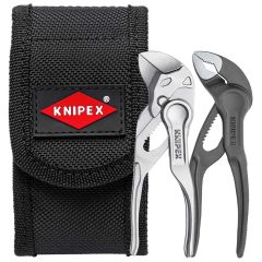 KNIPEX  00 20 72 V04 XS  Mini Pliers Set In Belt Tool Pouch 150mm 