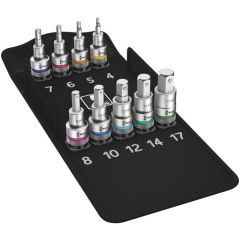 Wera 05004201001 8740 C Hf 1 Zyklop Bit Socket Set with 1/2