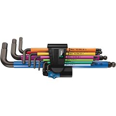 Wera - L Key set with holding function BlackLaser - 05022210001