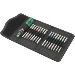 Wera - Screwdriver Interchangeable Blades Set, Kraftform Kompakt 60 Tool Finder 17pcs - 05059303001