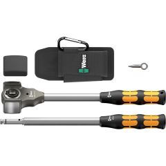The heavy-duty ratchet that can
also be safely used as a hammer.