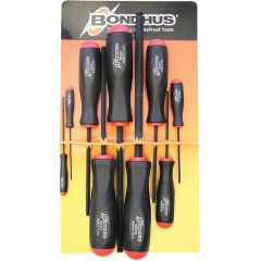 Bondhus - Set of 9pcs Ball End Screwdrivers 1.5mm-10mm -  10699
