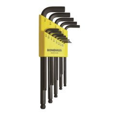 Bondhus - Set of 13pcs Ball End L-Wrench .050"-3/8"- 10937