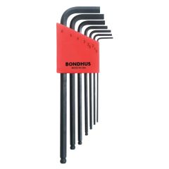 Bondhus - Set of 7pcs Ball End L-Wrench 1.5mm-6mm - 10992