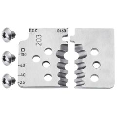 KNIPEX - 1 Set of Spare Blades for 12 12 06 - 12 19 06