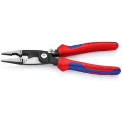 KNIPEX 13 92 200 Pliers for Electrical Installation with Multi-Component Grips Black Atramentized 200 mm