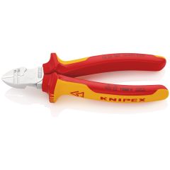 KNIPEX 14 26 160 Diagonal Insulation Stripper insulated with multi-component grips, VDE-tested chrome plated 160mm