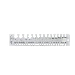 Kristeel - Rectangular Wire Gauge (1-36 SWG) - 1506