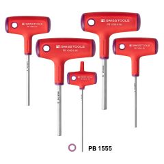 PBSwiss - Cross-Handle Screwdriver Set of 5pcs - PB 1555