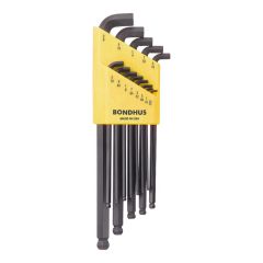 Bondhus - Set of 13pcs Stubby Ball End L-Wrench 050"- 3/8" - 16537