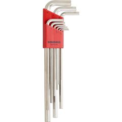 Bondhus - Set of 9pcs Hex End L-Wrench 1.5-10mm - 17199