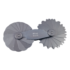 Mitutoyo - Radius Gauge Set 15-.5-25mm - 186-107
