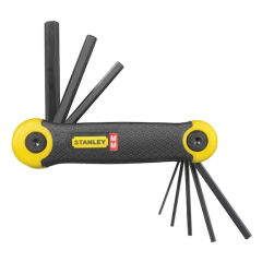 Stanley - 8pcs Metric Folding Hex Key Set - 2-69-264