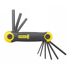 Stanley - 9pcs SAE Folding Hex Key Set - 2-69-265