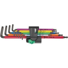 Wera - 967/9 TX XL Multicolour 1 Multicolour L-key set for TORX® screws, long, 9 pieces - 05024480001