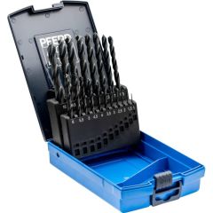 PFERD - Spiral Drill Set 19-piece HSSG N 1-10 Steel 19TLG DIN 338 Universal - 25203701