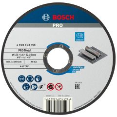 Bosch - Standard For Metal Cutting Disc For Small Angle Grinders - 2608603165