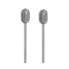 Proxxon - Wolfram Vanadium Milling bits , Cylindrical, 8mm  2pcs - 28726