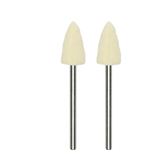 Proxxon 28 801 Felt polishing bit, bullet shape, 2 pcs.