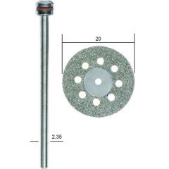 Proxxon - Diamond-Coated Cutting Discs with Cooling Holes 28844