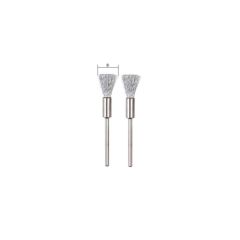Proxxon - Steel wire brush, Ø 8mm, 2pcs - 28951