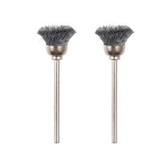 Proxxon - Stainless Steel Wire Brush Ø 13 mm, Set of 2pcs - 28953