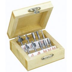 Proxxon - 29020 Set of router bits, 10 pcs.