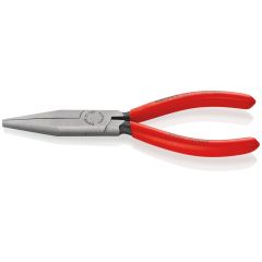 KNIPEX 30 11 160 Long Nose Pliers Plastic Coated Black Atramentized 160 mm