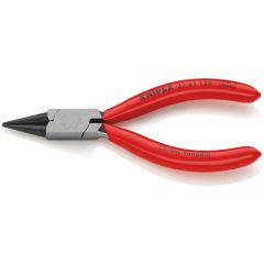 KNIPEX 37 41 125 Flat Nose Pliers for Precision Mechanics Plastic Coated Black Atramentized 125 mm