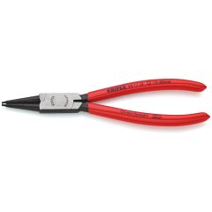 KNIPEX 44 11 J2 Circlip Pliers for Internal Circlips in Bore Holes Plastic Coated Black Atramentized 180 mm