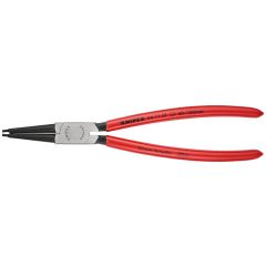 KNIPEX 44 11 J3 Circlip Pliers for Internal Circlips in Bore Holes Plastic Coated Black Atramentized 225 mm