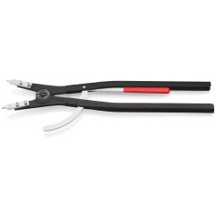 KNIPEX 46 10 A6 Circlip Pliers for External Circlips on Shafts Black Powder-Coated 570 mm
