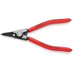 KNIPEX 46 11 A0 Circlip Pliers for External Circlips on Shafts Plastic Coated Black Atramentized 140 mm