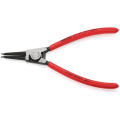 KNIPEX 46 11 A2 Circlip Pliers for External Circlips on Shafts Plastic Coated Black Atramentized 180 mm