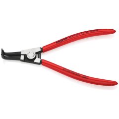 KNIPEX 46 21 A31 Circlip Pliers for External Circlips on Shafts Plastic Coated Black Atramentized 200 mm
