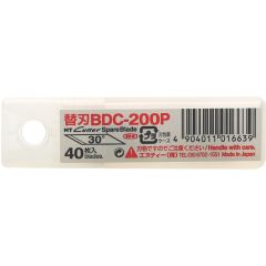 NT Cutter - Spare blade Precision 30 degree/ (Pack of 40pcs) - BDC-200P
