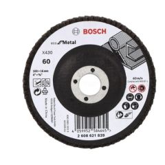 Bosch - Flap Disc 4" 100mm, X430-60 Grit - 2608621839