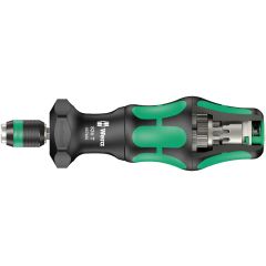 Wera - 826 T Kraftform Turbo bits handholder with Rapidaptor quick-release chuck, 1/4" x 146 mm - 05057480001