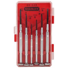 Stanley - 6pcs Precision Screwdriver Set - 66-039