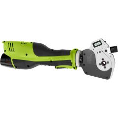Rennsteig Battery-Powered Hydraulic Crimp Tool for Turned Contacts - 6756 0000 6 + 6700 0100 1