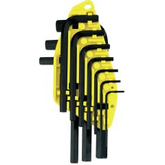 Stanley - Hex Key Set ,10Pcs , Metric - 69-253