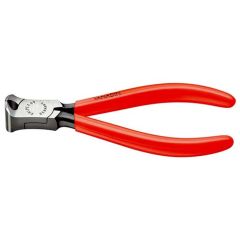 KNIPEX 69 01 130 End Cutting Nipper for Mechanics Plastic Coated Black Atramentized 130 mm