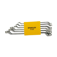Stanley - 6pcs Shallow Ofset Bihex Spanner Set 6x7 -16x17mm - 70-393