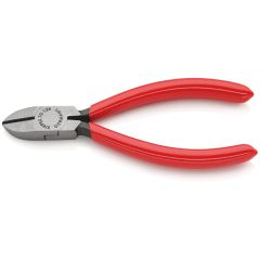 KNIPEX 70 01 125 Diagonal Cutter Plastic Coated Black Atramentized 125 mm