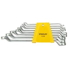 Stanley - 8Pcs Shallow Ofset Bi-Hex Spanner Set ,6X7mm- 20X22mm - 70-394E