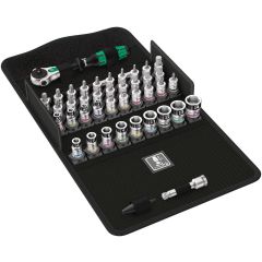 Wera - 8100 SA All-in Zyklop Speed Ratchet Set, 1/4" drive, with holding function, metric, 42 pieces The Zyklop Speed Ratchet, 1/4"- 05003755001