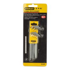 Stanley - Tamper Proof L-Type Torx Hex Key (Silver, Pack of 8) - 92-624