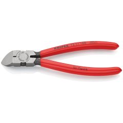 KNIPEX 72 11 160 Diagonal Cutter for Plastics Plastic Coated 160 mm